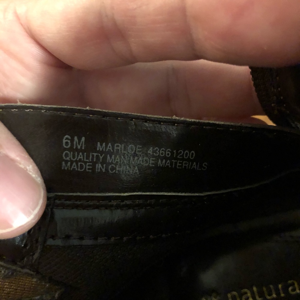 Naturalizer Marloe Brown Distressed Booties - 6m View 5